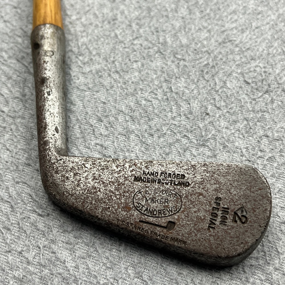 VTG Tom Stewart Maker St Andrews Special Iron 2 Golf Club Right Hand Wood Shaft